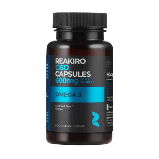 Omega 3 CBD Capsules 600mg