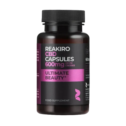 Ultimate Beauty CBD Capsules 600mg