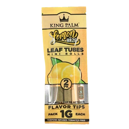 King Palm Mini Rolls Lemon Haze