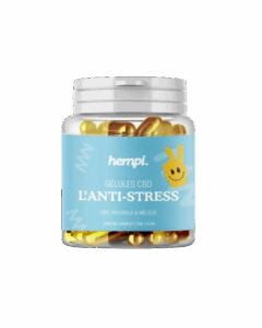 Gélules antistress au CBD - Calme et équilibre (50 mg de CBD)