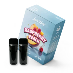 Raspberry Peach CBD Vape Pods